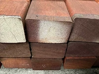 Padouk regels 40x60 mm geschaafd (57x) - afbeelding 6 van  6