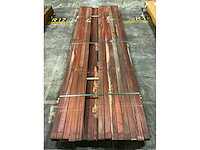 Padouk regels geschaafd 40x60 mm (29x) - afbeelding 5 van  5