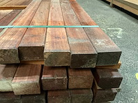 Padouk regels geschaafd 40x60 mm (55x) - afbeelding 6 van  6