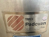 Padovan rvs open mengtank (circa 450liter) - afbeelding 9 van  9