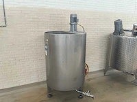 Padovan rvs open mengtank (circa 450liter) - afbeelding 2 van  9