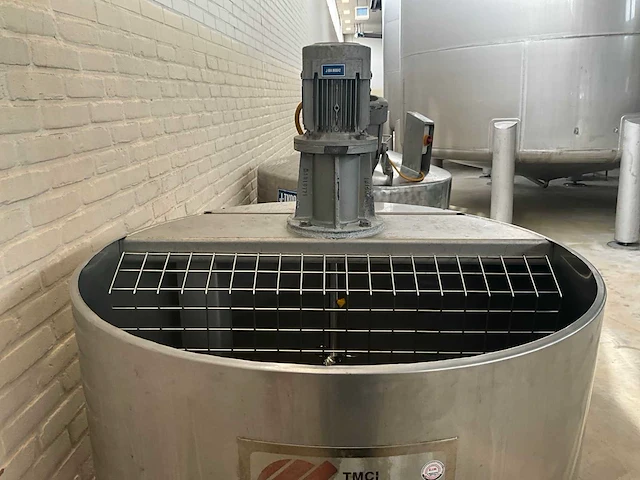 Padovan rvs open mengtank (circa 450liter) - afbeelding 4 van  9