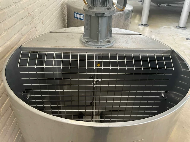 Padovan rvs open mengtank (circa 450liter) - afbeelding 5 van  9