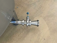 Padovan rvs open mengtank (circa 450liter) - afbeelding 7 van  9