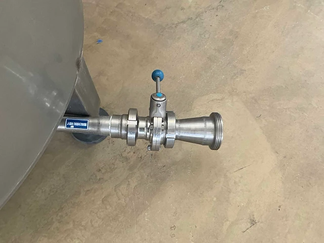 Padovan rvs open mengtank (circa 450liter) - afbeelding 7 van  9