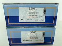 Paffoni - level - lea 091 cr - wastafelkraan (2x) - afbeelding 4 van  4