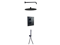 Paffoni - light - complete set - thermostatische inbouwdoucheset - afbeelding 2 van  7