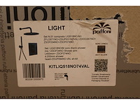 Paffoni - light - complete set - thermostatische inbouwdoucheset - afbeelding 7 van  7