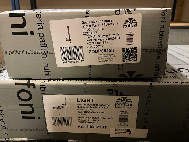 Paffoni badkamer garnituur (6x) - afbeelding 3 van  9