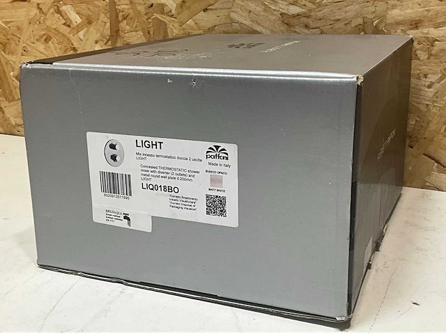 Paffoni douchemengkraan mat wit - afbeelding 3 van  4