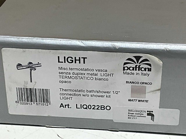 Paffoni douchemengkraan met baduitloop - afbeelding 4 van  6