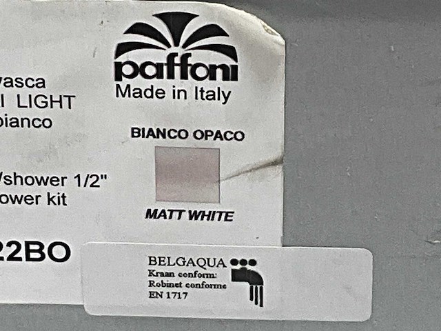 Paffoni douchemengkraan met baduitloop - afbeelding 6 van  6