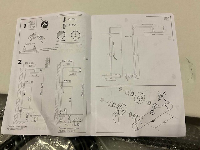 Paffoni mini birillo regendouche - afbeelding 7 van  8