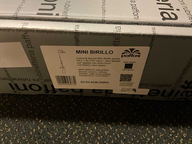 Paffoni mini birillo regendouche - afbeelding 8 van  8