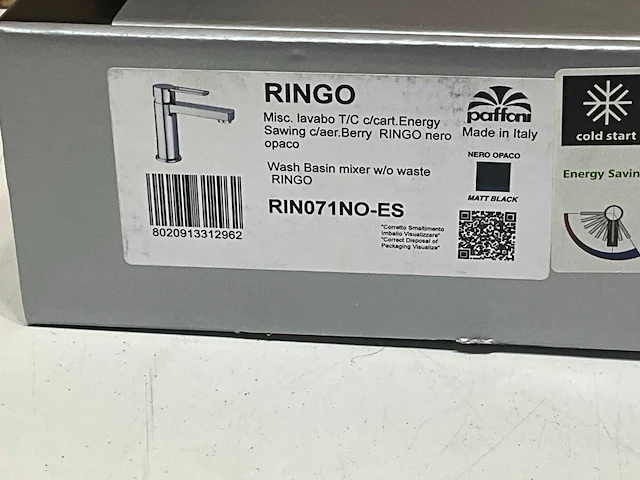 Paffoni ringo wastafelkraan - afbeelding 6 van  6