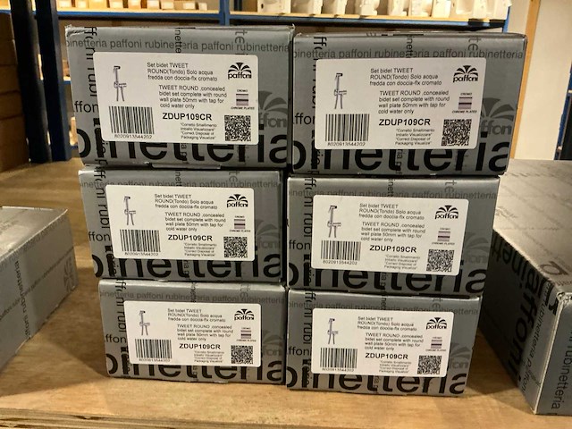 Paffoni sanitair accessoire (14x) - afbeelding 7 van  8