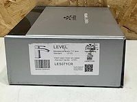 Paffoni wastafelmengkraan level 1-h sprong 121mm chroom - afbeelding 3 van  4