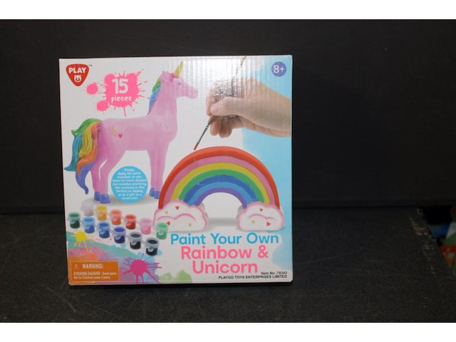 Paint your own unicorn 1 x in kr 1 - afbeelding 5 van  5