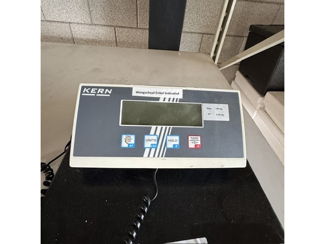 Pakketweegschaal, kern, eoe 100k2 - afbeelding 2 van  4