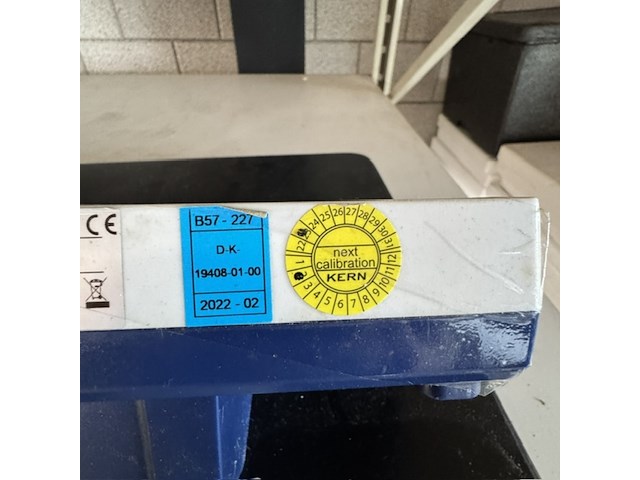 Pakketweegschaal, kern, eoe 100k2 - afbeelding 4 van  4