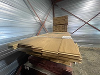 Pakoeli kopse veer en groef (buitenparket) 1250-1550x145x21mm (24x) - afbeelding 1 van  3