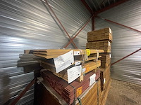 Pakoeli kopse veer en groef (buitenparket) 1250-1550x145x21mm (24x) - afbeelding 2 van  3