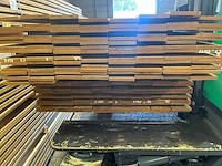 Pakoeli planken geschaafd 2000-2500x140x16mm (192x) - afbeelding 3 van  3