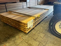 Pakoeli planken geschaafd 3000x90x16mm (112x) - afbeelding 2 van  3