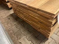Pakoeli planken geschaafd 3500x190x16mm (114x) - afbeelding 3 van  3