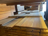 Pakoeli planken geschaafd 3500x90x16mm (153x) - afbeelding 2 van  3