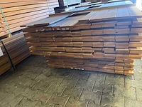 Pakoeli planken geschaafd 3500x90x16mm (153x) - afbeelding 3 van  3