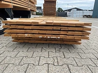 Pakoeli planken geschaafd 4000-4500x90x16mm (139x) - afbeelding 3 van  3