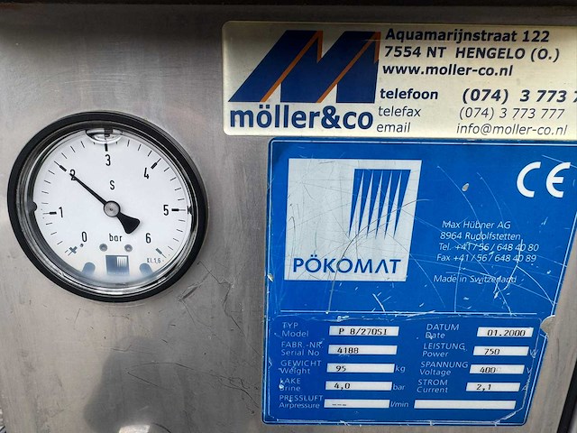 Pakomat - p 8/270si - injecteur - afbeelding 5 van  8