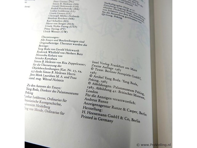 Palast museum peking. schatze aus der verbotenen stadt - afbeelding 2 van  5