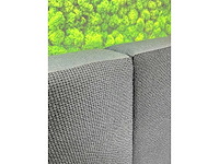 Palau bricks - akoestische 2-delige sofa - navy - afbeelding 5 van  8