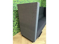 Palau bricks - akoestische 2-delige sofa - navy - afbeelding 2 van  8