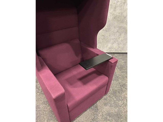 Palau tank - akoestische belstoel met uitschuiftafel - afbeelding 10 van  14