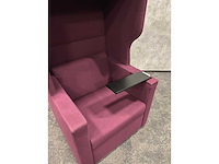 Palau tank - akoestische belstoel met uitschuiftafel - afbeelding 10 van  14