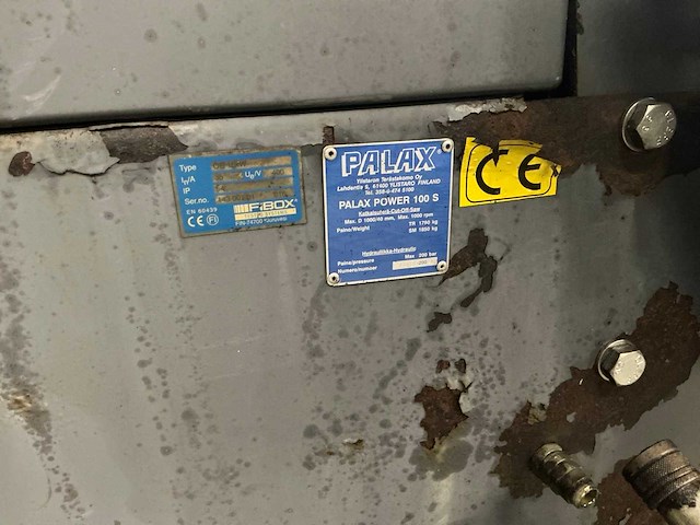 Palax power 100s zaagkloofmachime - afbeelding 9 van  17