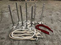 Palen + koord - afbeelding 1 van  5