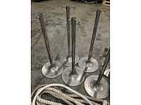 Palen + koord - afbeelding 4 van  5