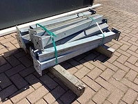 Palen met voetplaat gegalvaniseerd (12x) - afbeelding 6 van  7