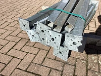 Palen met voetplaat gegalvaniseerd (12x) - afbeelding 4 van  7
