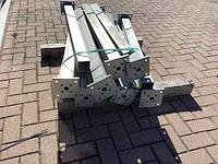 Palen met voetplaat gegalvaniseerd (12x) - afbeelding 7 van  7