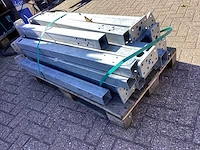 Palen met voetplaat gegalvaniseerd (19x) - afbeelding 7 van  8