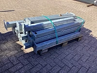 Palen met voetplaat gegalvaniseerd (19x) - afbeelding 4 van  8