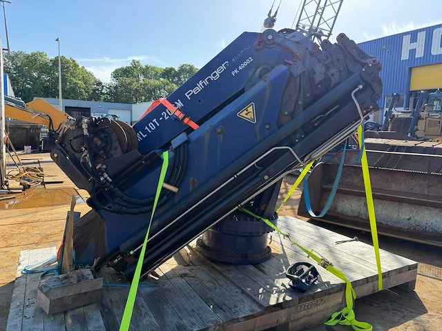 Palfinger marine swl 10t-20.6m hydraulische autolaadkraan - afbeelding 1 van  9