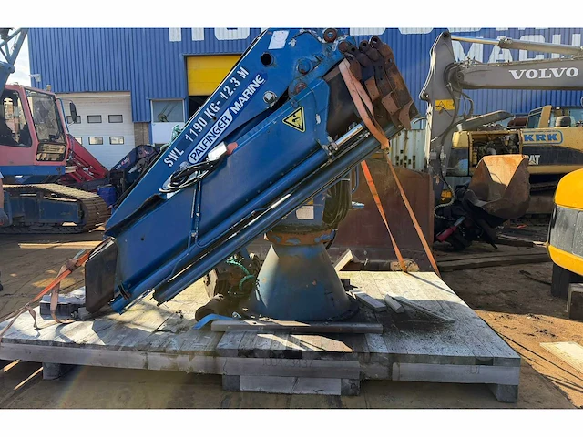 Palfinger marine swl 1190 kg-22.3m hydraulische autolaadkraan - afbeelding 2 van  5