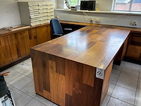 Palissander bureau / kasten - afbeelding 1 van  7