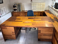 Palissander bureau / kasten - afbeelding 2 van  7